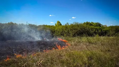У Зарічові жінка постраждала, намагаючись загасити суху траву