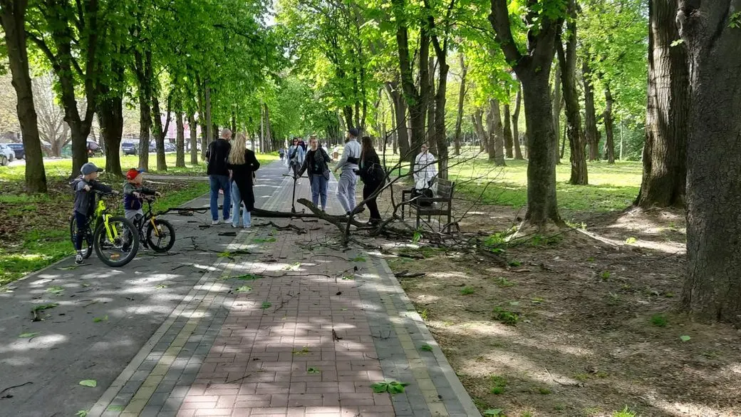У Боздоському парку Ужгорода заборонили їздити велосипедами та електросамокатами
