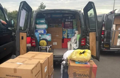 На митниці «Астей» у Берегові знайшли 440 кг нового товару серед гуманітарної до