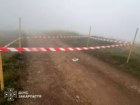 На горі Стіг туристи знайшли гранату часів Другої світової