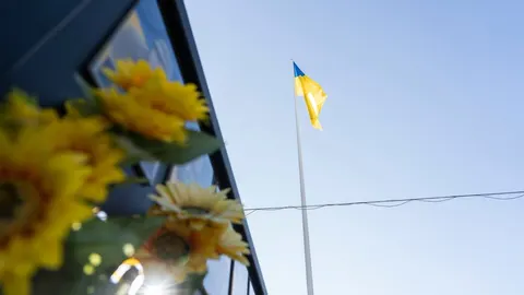 На площі Мукачева урочисто підняли Державний Прапор