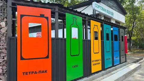 У Хусті запрацював перший екоострівець для сортування сміття