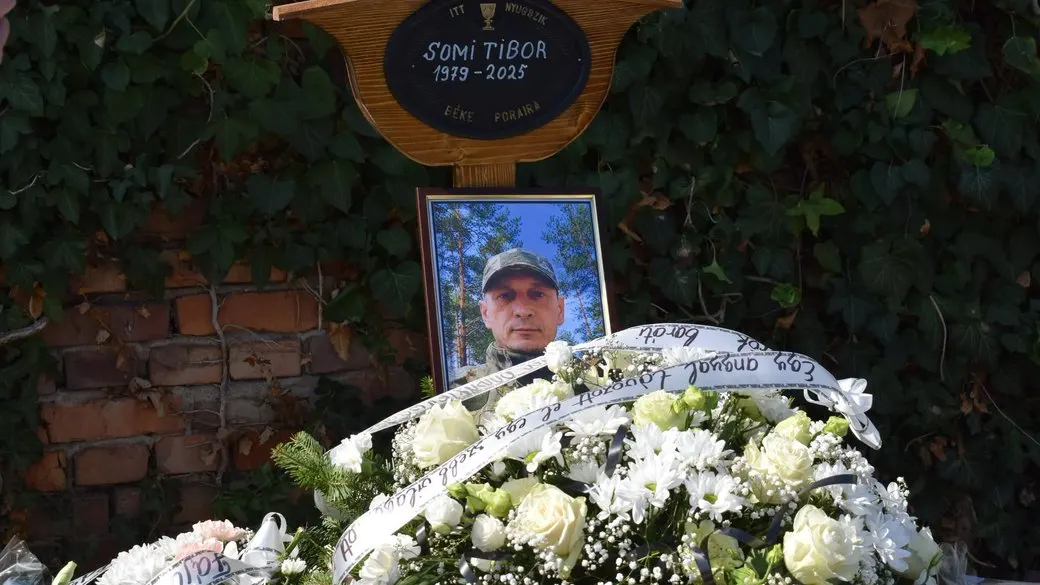 У Берегові поховали старшого солдата Тібора Шомі, який загинув на Донеччині