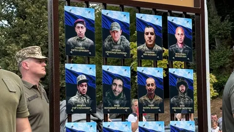 У Хусті з'явилася Алея Надії для родин зниклих безвісти бійців