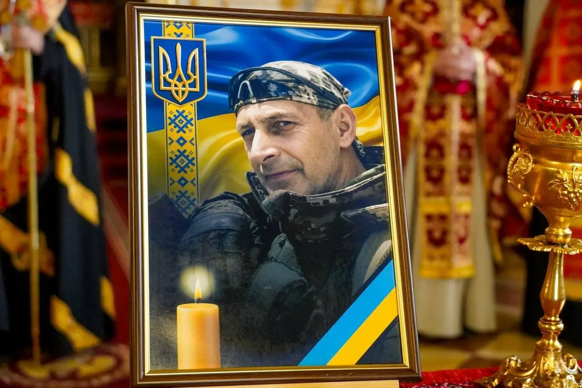 Ужгород попрощався з 52-річним воїном Юрієм Сабо